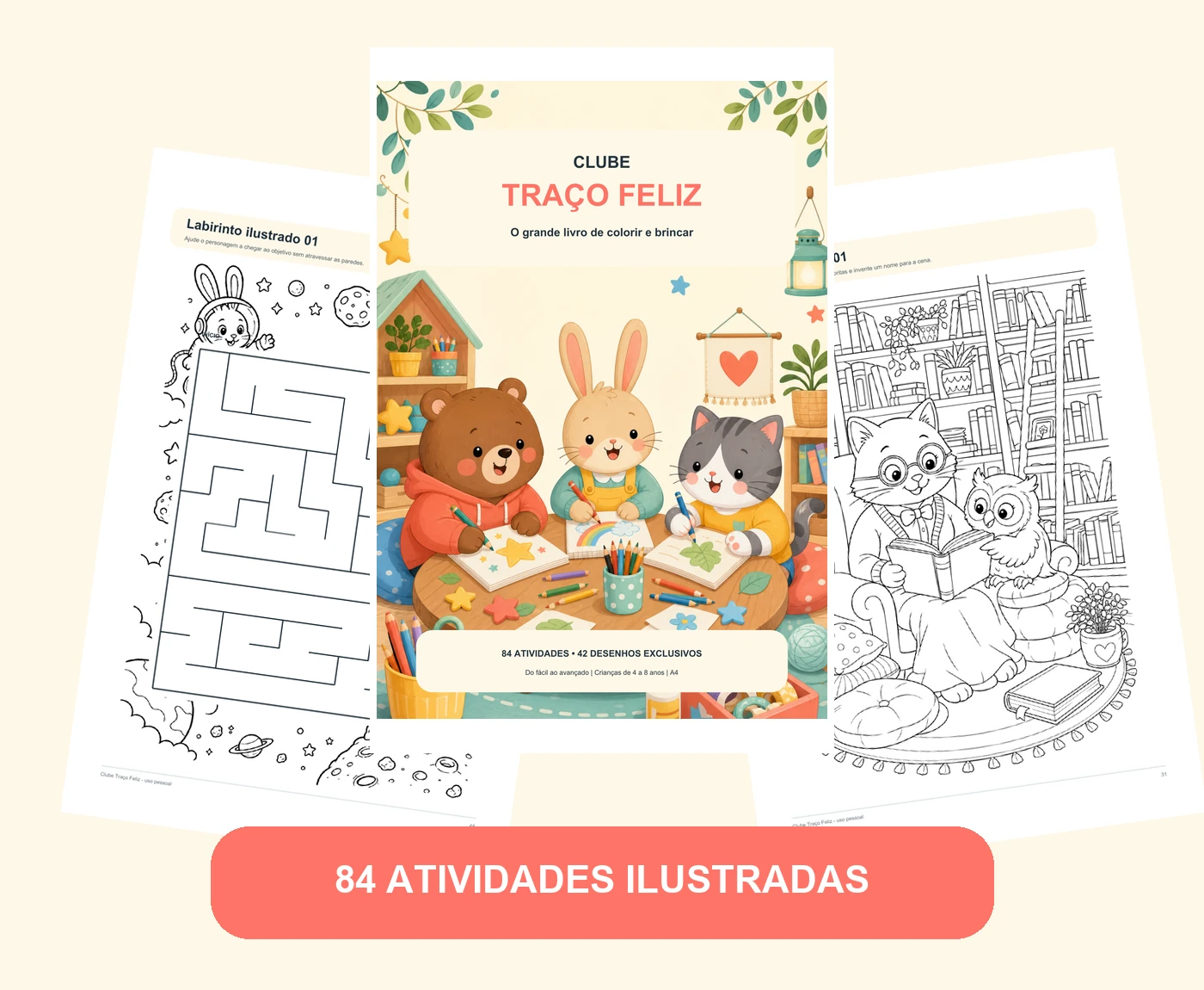 Kit Principal Clube Traço Feliz